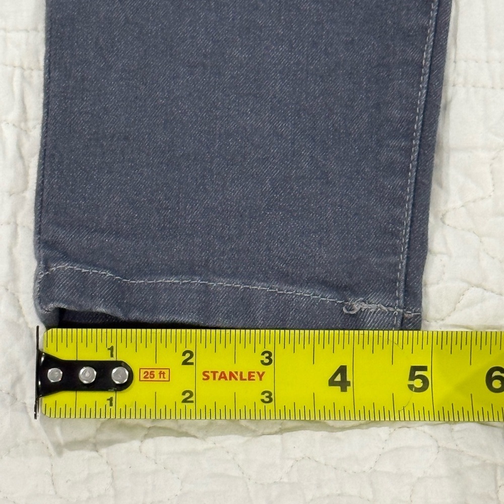 Democracy Womens Gray Stretch Skinny Jeans Size 8 - Picture 6 of 9